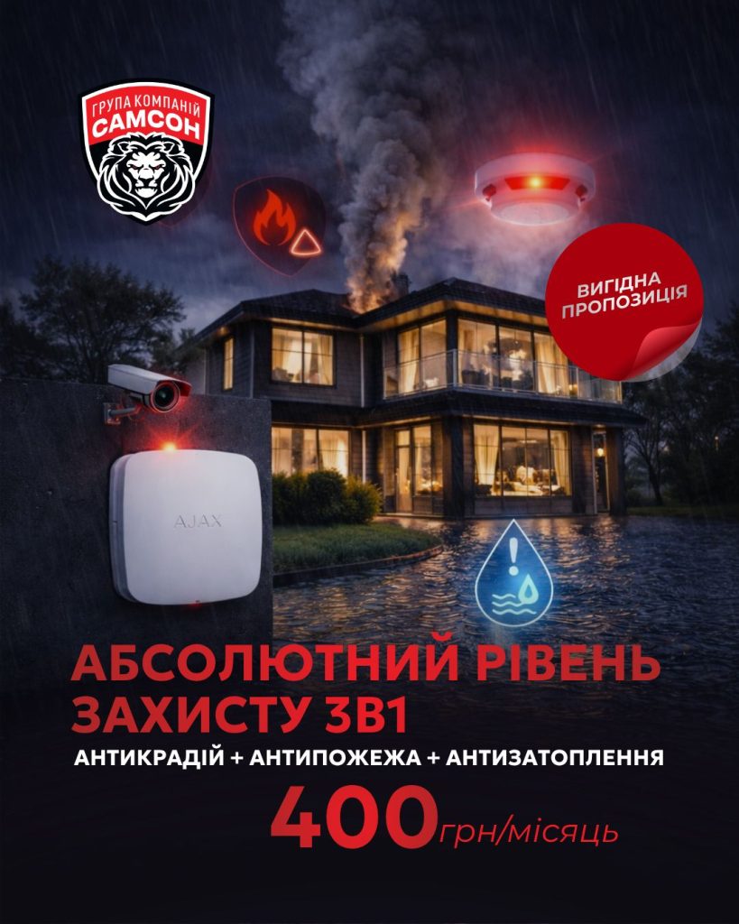 Абсолютний рівень захисту: 3 в 1
