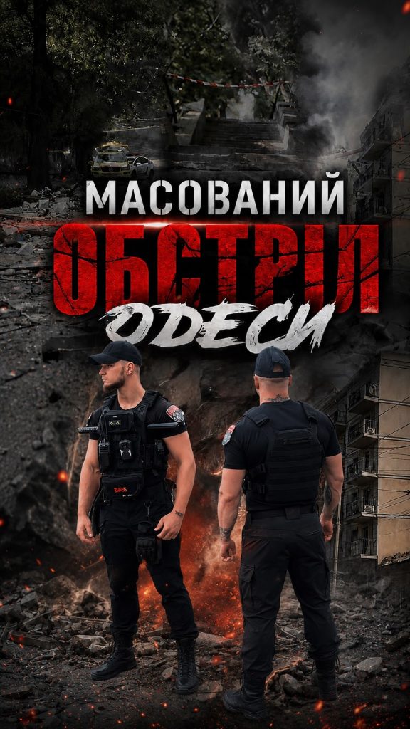 Массированный обстрел Одессы